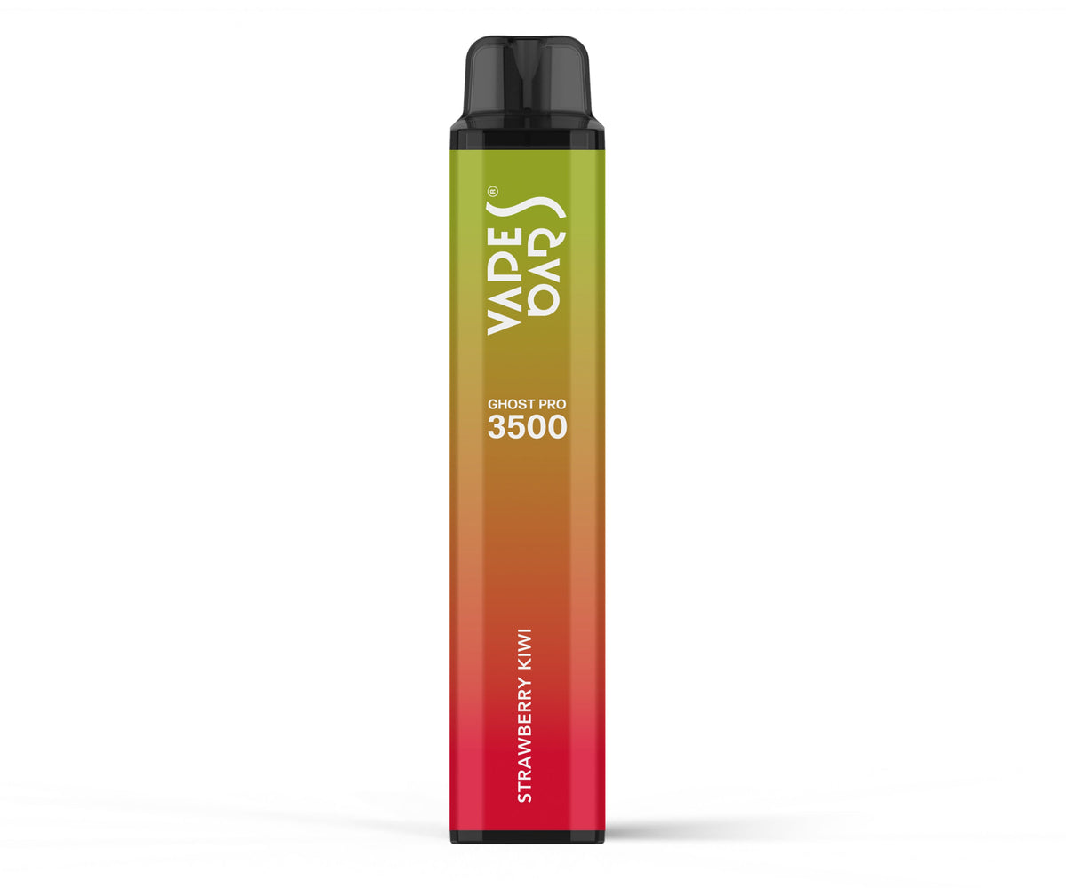 Strawberry Kiwi Ghost 3500 Pro Disposable Vape Vapes Bars