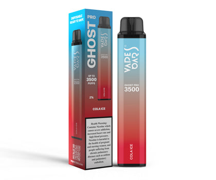 Vapes Bars Ghost Pro 3500 Cola Ice Product With Box
