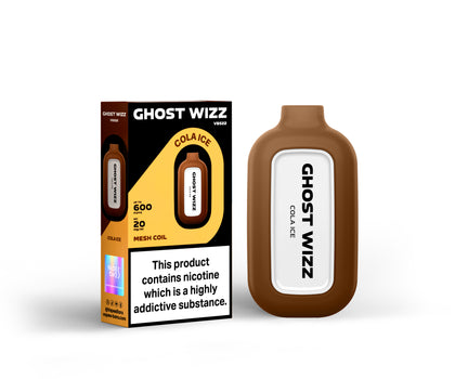 Vapes Bars Ghost Wizz Cola Ice Product With Box