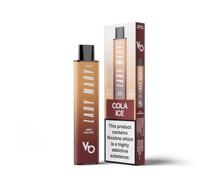Vapes Bars Lady Mary Cola Ice Product and Box