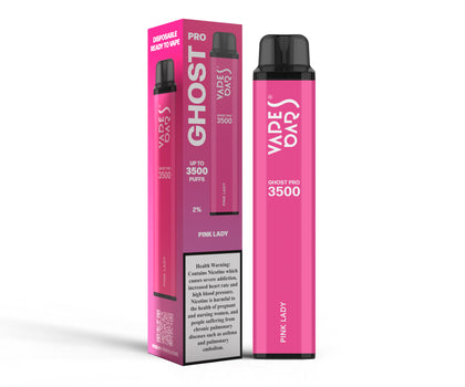 Vapes Bars Ghost Pro 3500 Pink Lady Product With Box
