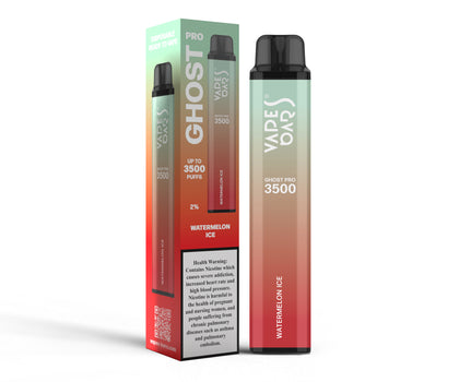 Vapes Bars Ghost Pro 3500 Watermelon Ice Product With Box