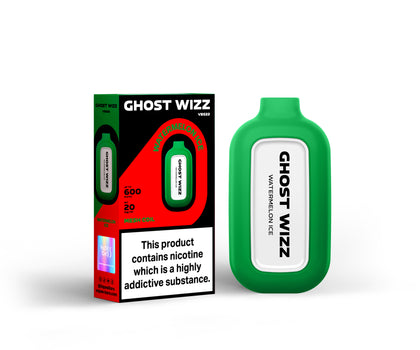 Vapes Bars Ghost Wizz Watermelon Ice Product With Box